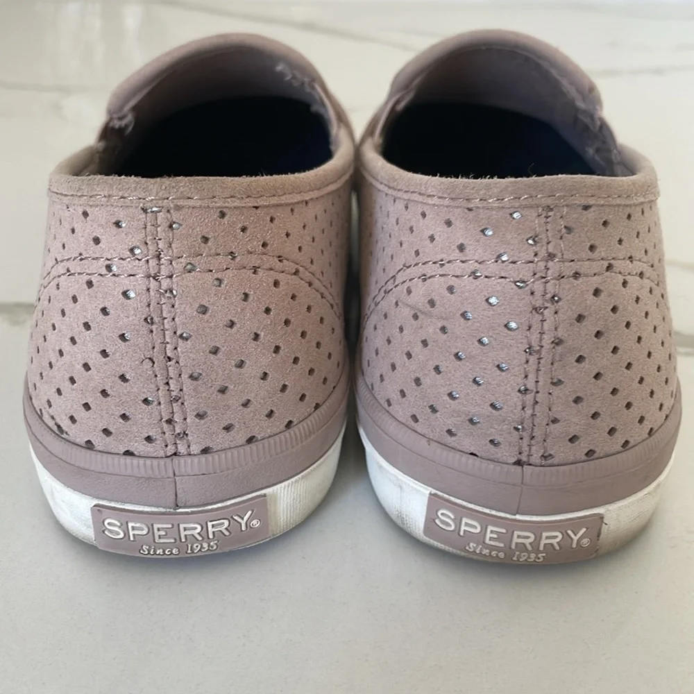 Sperry Slip On Sneaker in Blush | 8